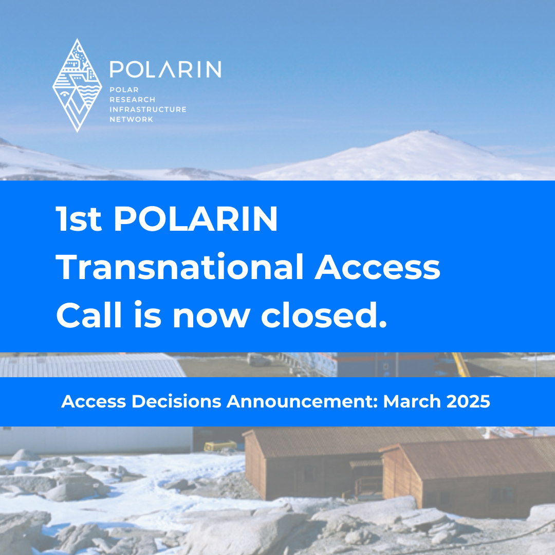 1st POLARIN Transnational Access Call closed: close to 100 proposals received