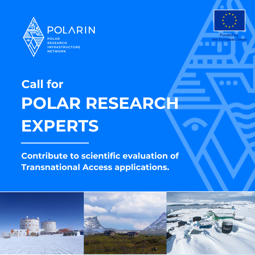 Join the POLARIN Expert Pool – Support the Evaluation of the 2nd Call for Proposals