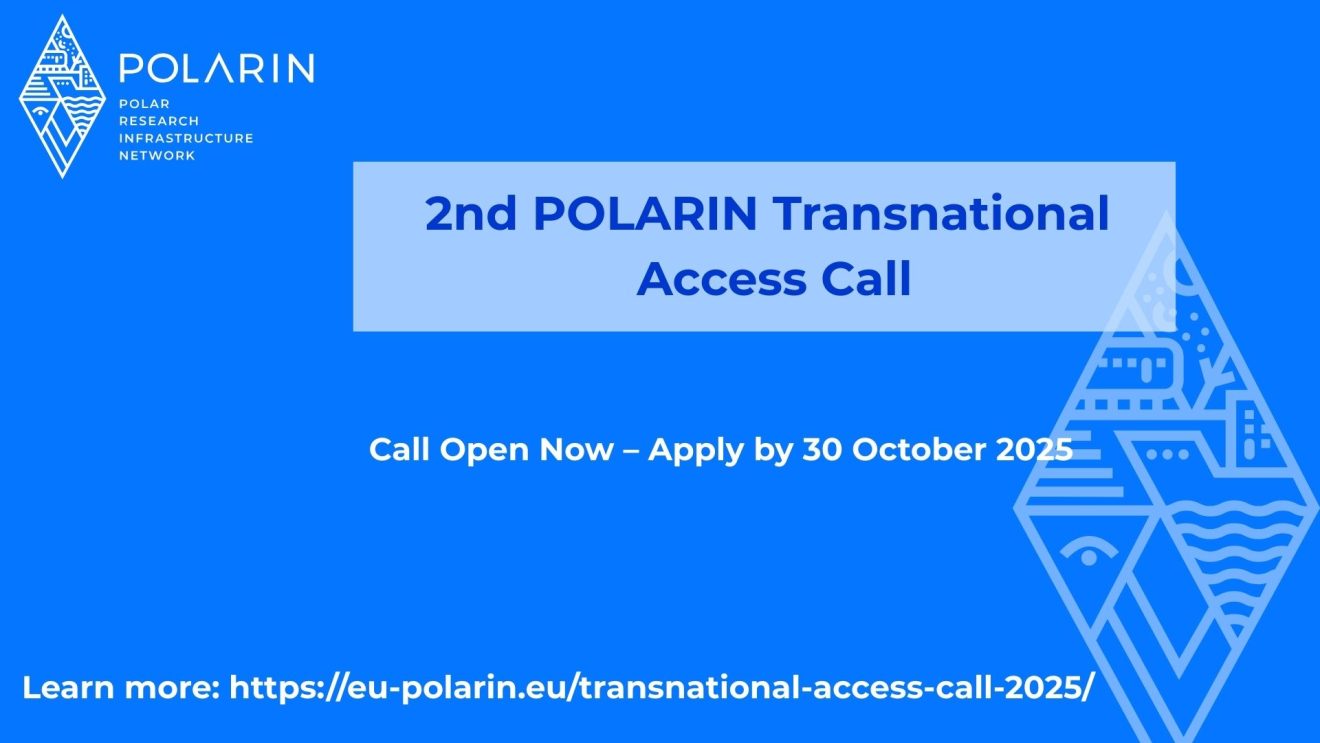 POLARIN Opens Second Transnational Access Call for Polar Research