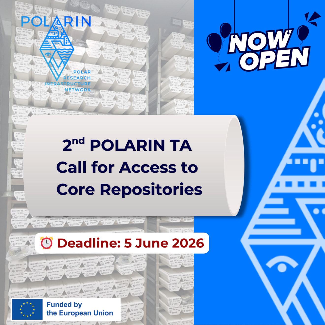 POLARIN Launches Second TA Call for Access to Core Repositories