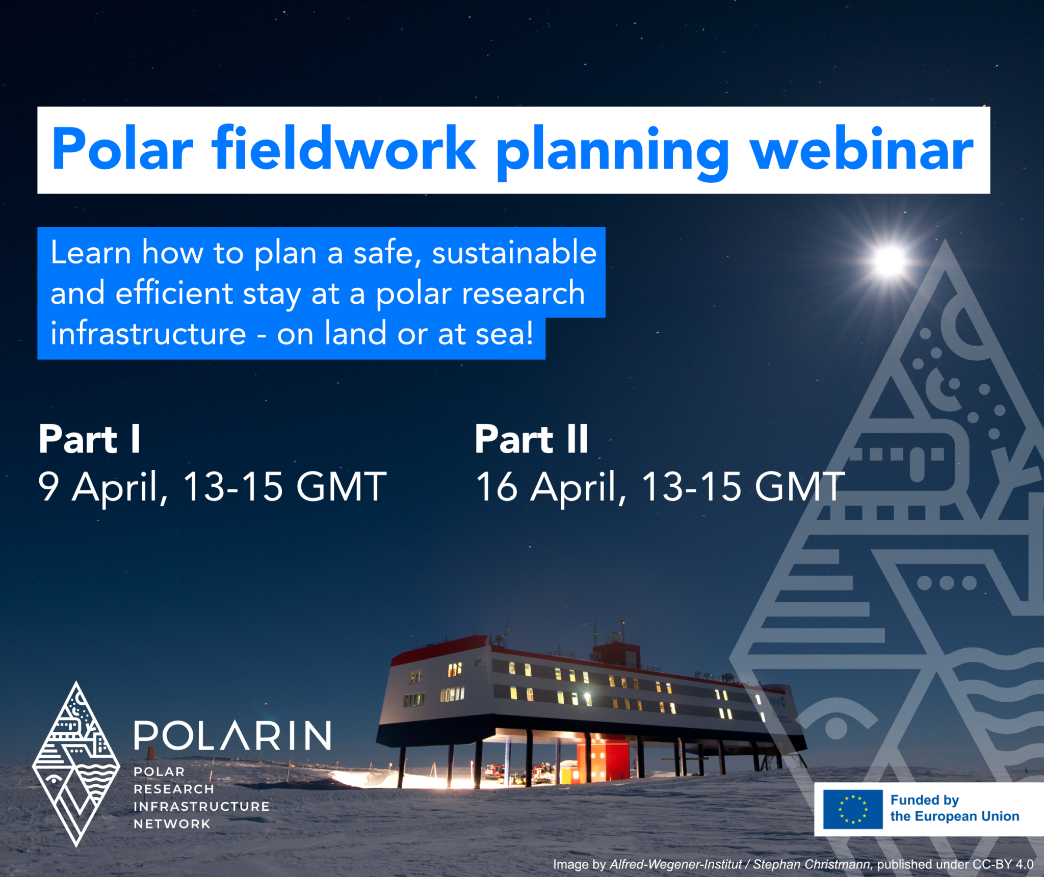 Preparing for Polar Fieldwork: Join the POLARIN Webinar Series This April