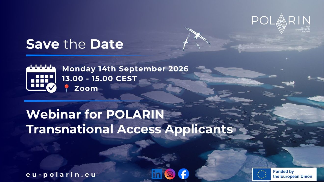 Webinar for POLARIN Transnational Access Applicants